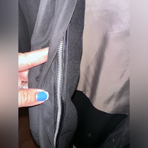 London Fog black trench coat - Picture 5 of 5